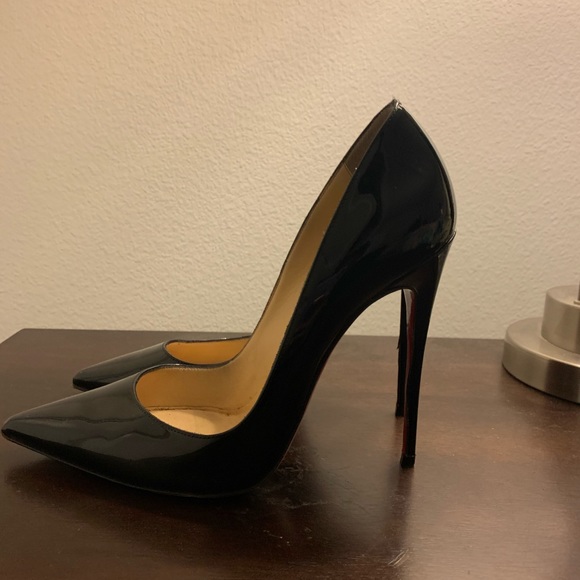 Christian Louboutin So Kate Black Patent Leather - Picture 1 of 4